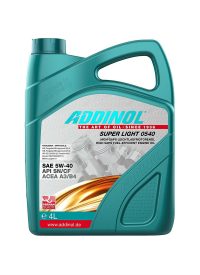 Addinol Super Light 0540 SAE 5W-40 (4 літри)